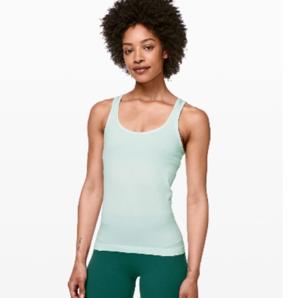 lululemon athletica Light Cream Tank Top